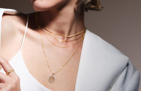 K18/Pt950 DIAMOND COMBINATION CHARM