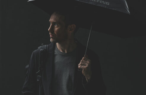 【BRIEFING×HUS AW COMPACT UMBRELLA】