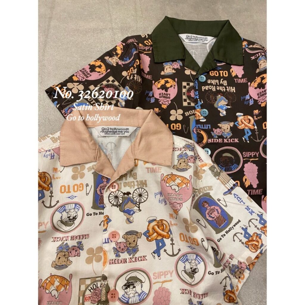 ★サテン シャツ★