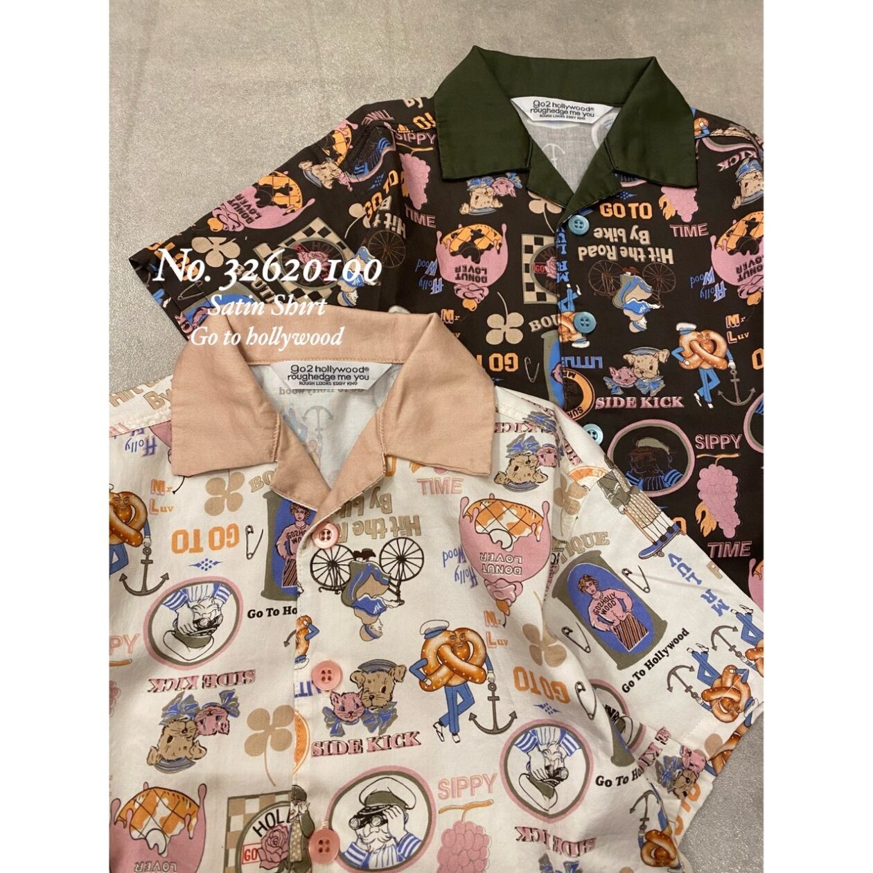 ★サテン シャツ★