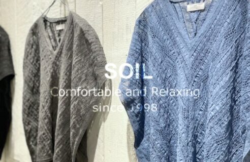 “SOIL” ALL LACE FRENCH/SL PONCHO