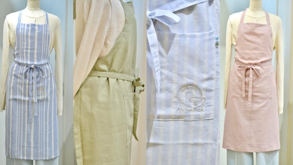 オリジナルリネンエプロン再入荷のお知らせ　☆NEW COLOR☆