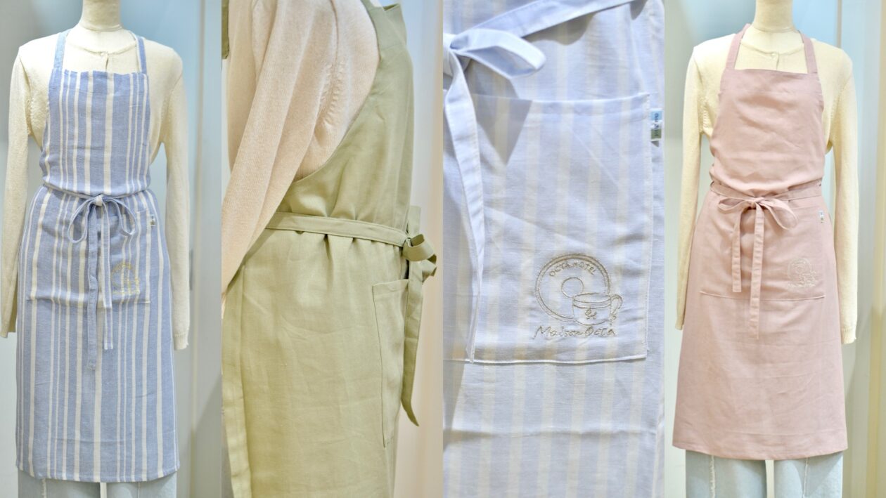 オリジナルリネンエプロン再入荷のお知らせ　☆NEW COLOR☆