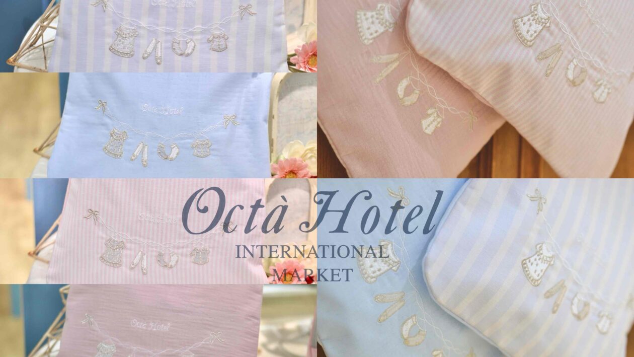 ✴︎Octa Hotel Original✴︎ 大人気の刺繍ポーチ入荷