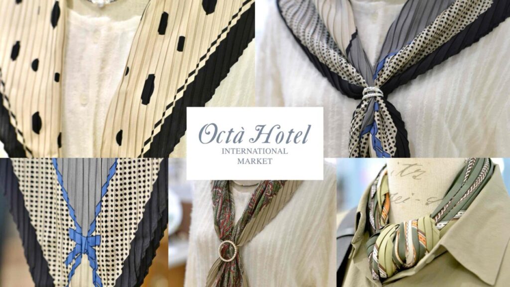 ★OCTA HOTEL　セレクト　スカーフ入荷のご案内★