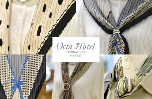 ★OCTA HOTEL　セレクト　スカーフ入荷のご案内★