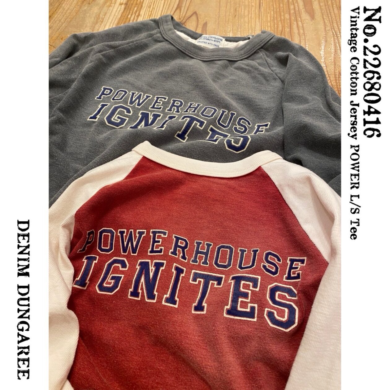 ★ﾋﾞﾝﾃｰｼﾞﾃﾝｼﾞｸ POWER L/S TEE★